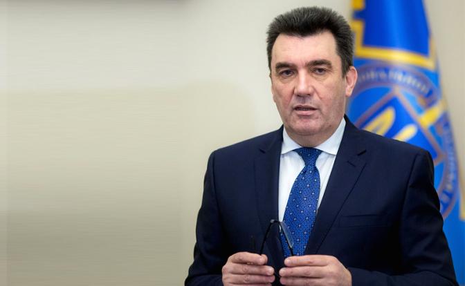 На фото: секретарь Совета национальной безопасности и обороны (СНБО) Украины Алексей Данилов