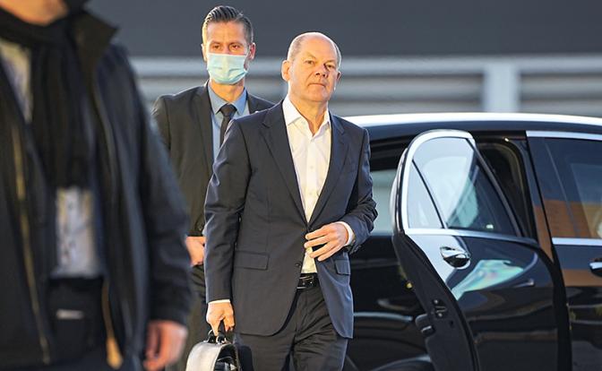 На фото: политик Олаф Шольц