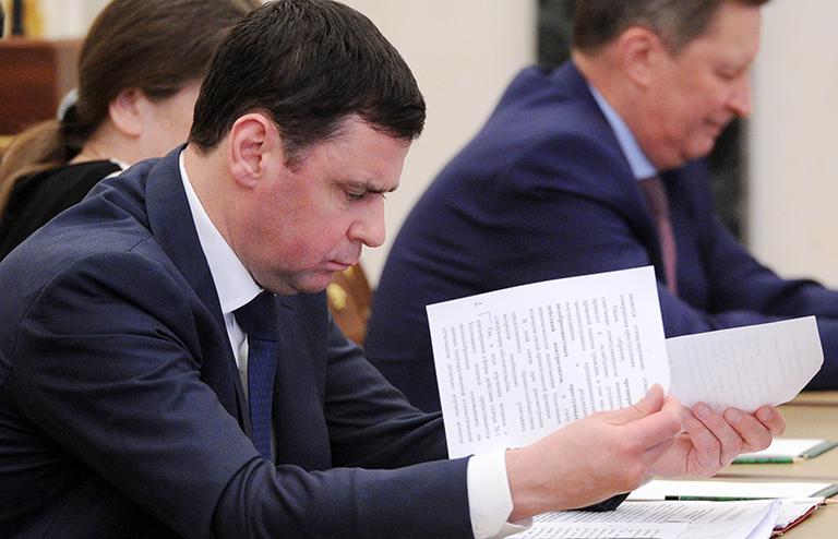На фото: заместитель министра внутренних дел РФ, ответственный секретарь рабочей группы по мониторингу и анализу правоприменительной практики в сфере предпринимательства Дмитрий Миронов 
