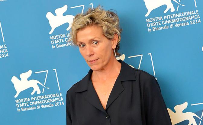 На фото: актриса Фрэнсис Макдорманд,