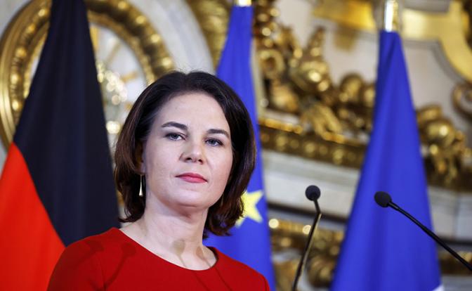 На фото: глава МИД Германии Анналена Бербок