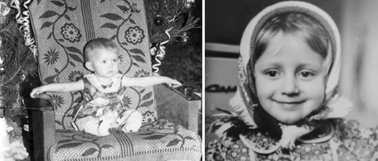 Наталья Поклонская в детстве