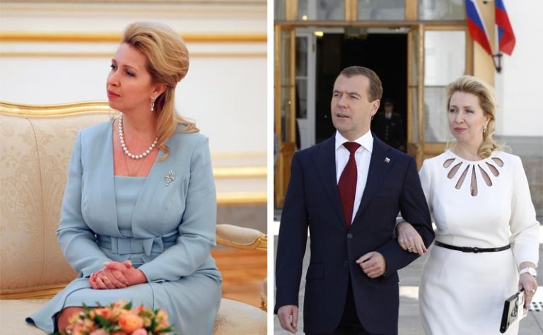 Дмитрий Медведев с супругой Светланой