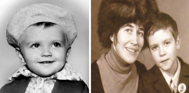 Дмитрий Медведев в детстве