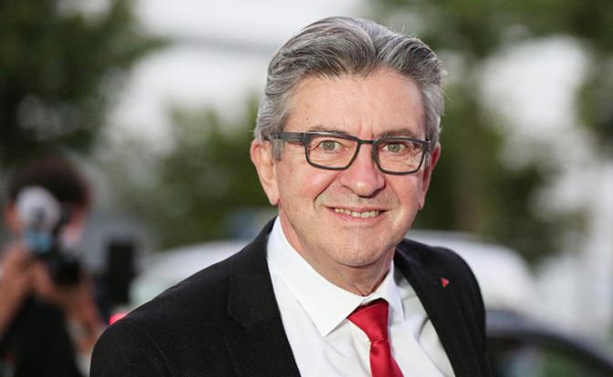 На фото: политик Жан-Люк Меланшон