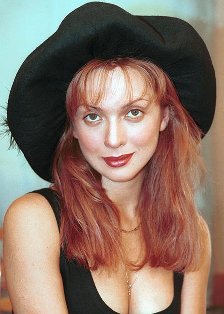 На фото: Ольга Дроздова, актриса московского театра "Современник", 1996 г.