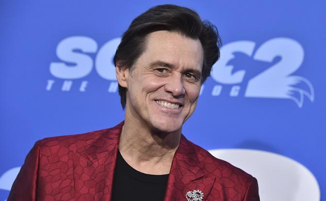 На фото: актер кино, телеведущий, комик, сценарист, продюсер Джим Керри