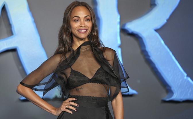 На фото: актриса Зои Салдана