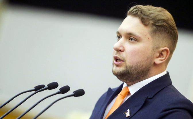 На фото: вице-спикер Госдумы РФ Борис Чернышов