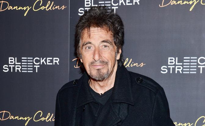 На фото: актер театра и кино, режиссёр и сценарист Аль Пачино