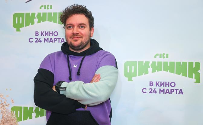 На фото: актер Борис Дергачев на премьере мультфильма "Финник" в кинотеатре "Каро 11 Октябрь". "Финник" - седьмой полнометражный анимационный