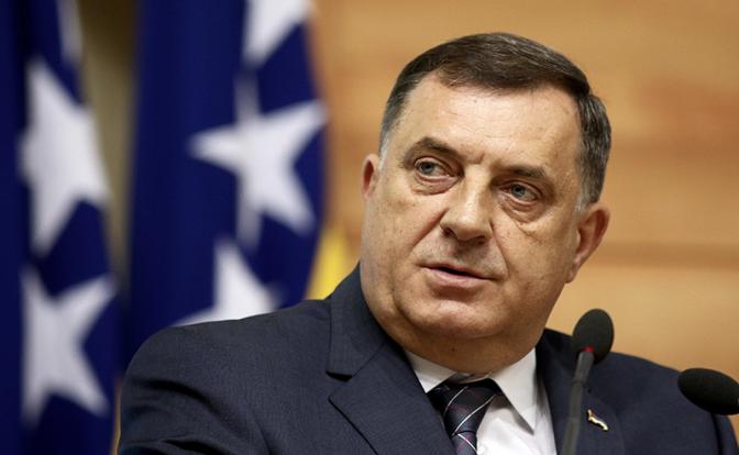 На фото: президент Республики Сербской Боснии и Герцеговины Милорад Додик