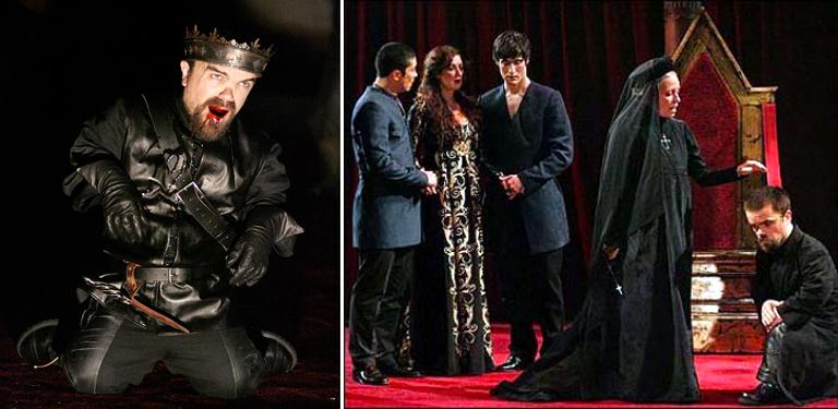 Питер Динклэйдж в роли Ричарда III, 2004 год