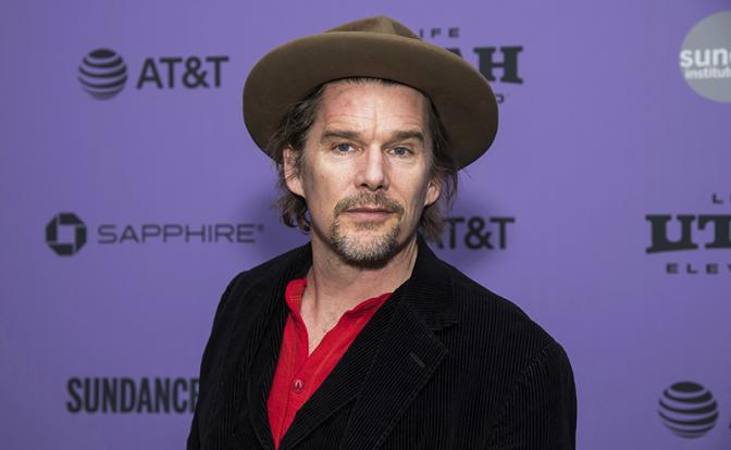 На фото: актер кино, режиссер, продюсер Итан Хоук