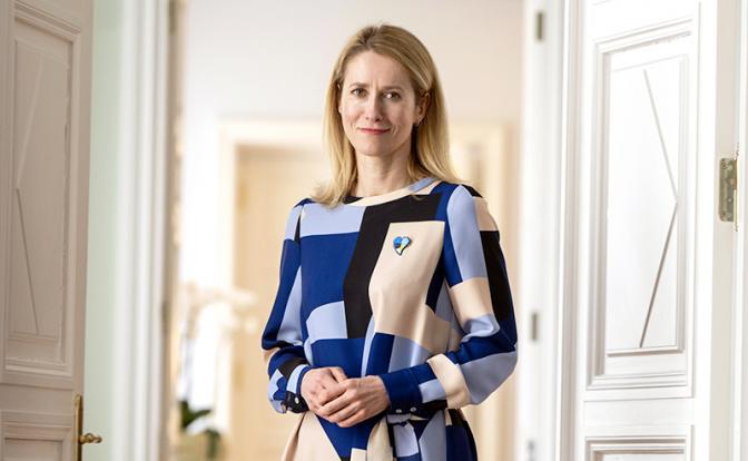 На фото: премьер-министр Эстонии Кая Каллас