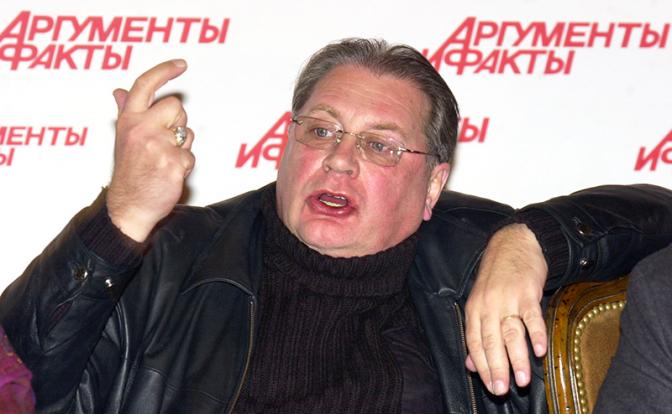 На фото: актер Валентин Смирнитский