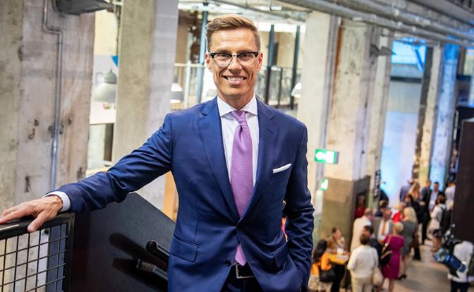 На фото: президент Финляндии Александр Стубб