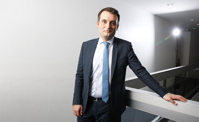 На фото: французский политик Флориан Филиппо