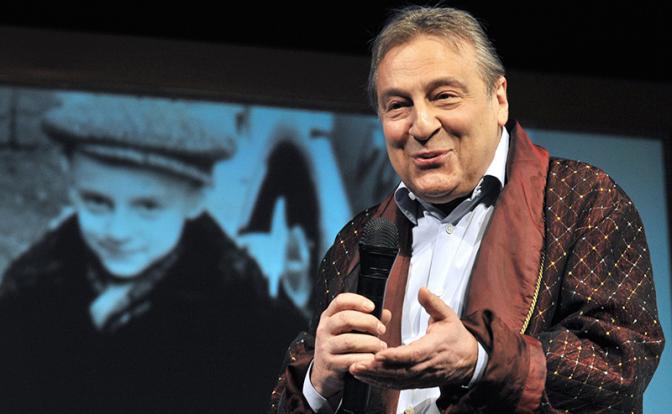 На фото: актер Геннадий Хазанов на юбилейном вечере "Я вспоминаю…" в Театре Эстрады.