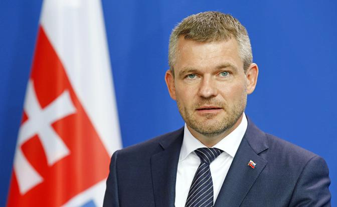 На фото: президент Словакии Петер Пеллегрини