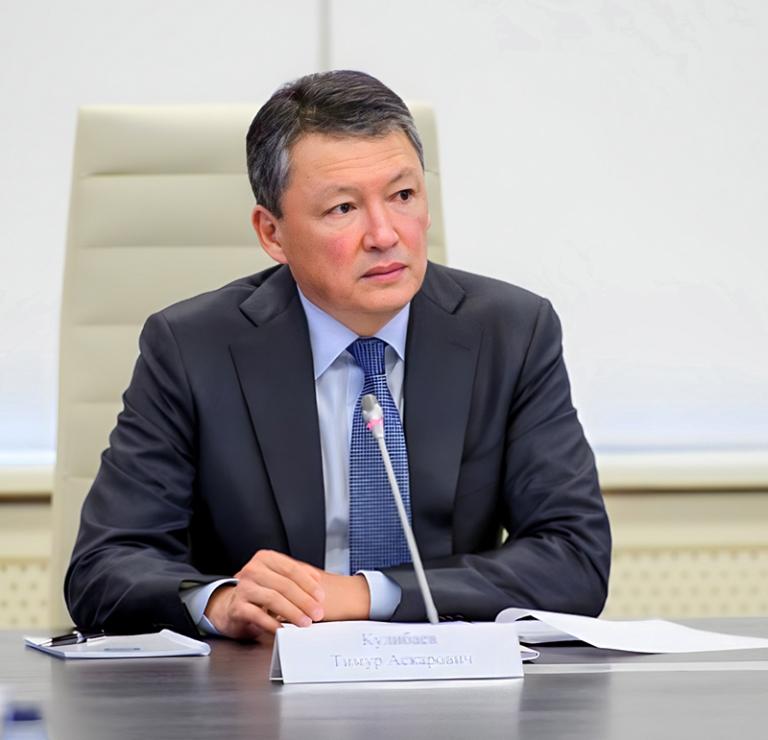 На фото: Кулибаев Тимур Аскарович