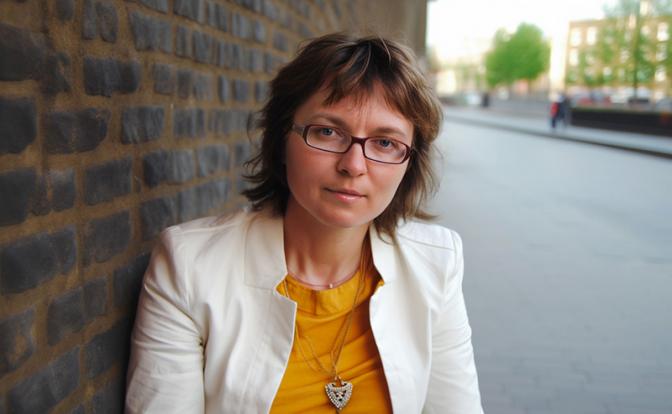 На фото: Ольга Яудземис - автор литературных произведений