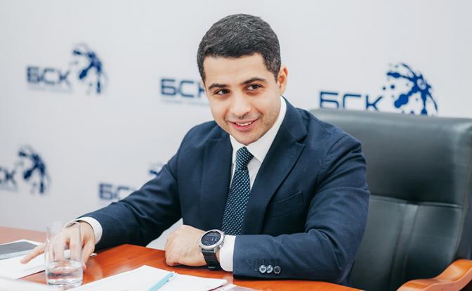 На фото: Эдуард Давыдов -– генеральный директор АО «Росхим» и АО «БСК»