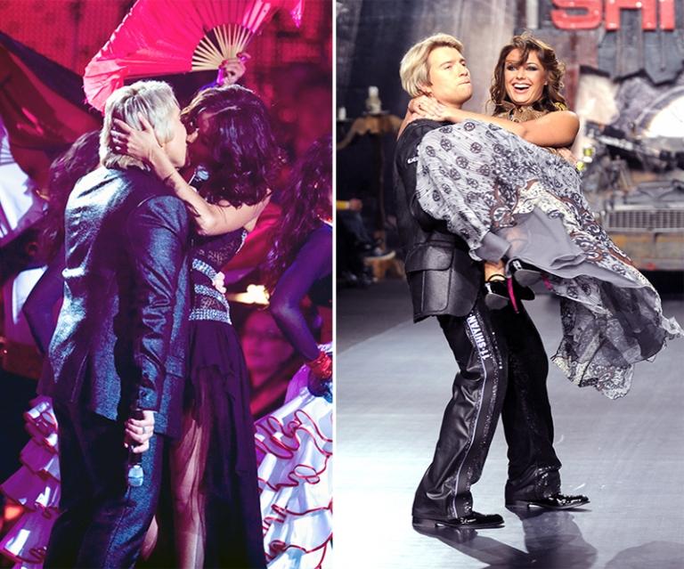 Певец Николай Басков и телеведущая Оксана Федорова, 2009 год