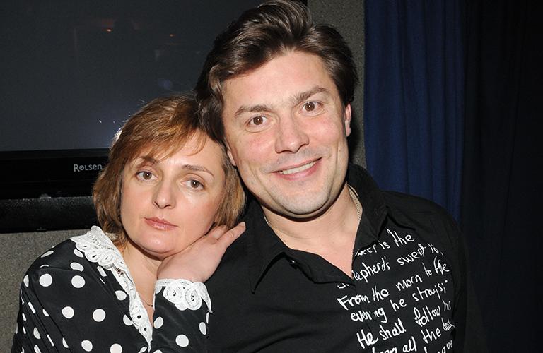 На фото: Сергей Белоголовцев с супругой Натальей