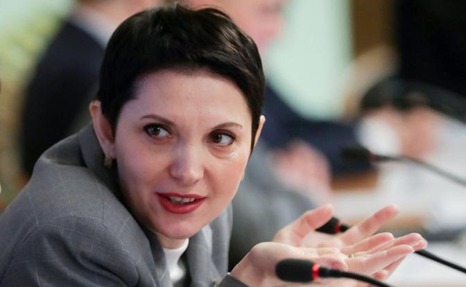 На фото: политик Жанна Рябцева.