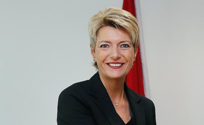 На фото: Карин Келлер-Зуттер.