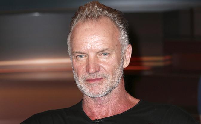 На фото: музыкант Стинг