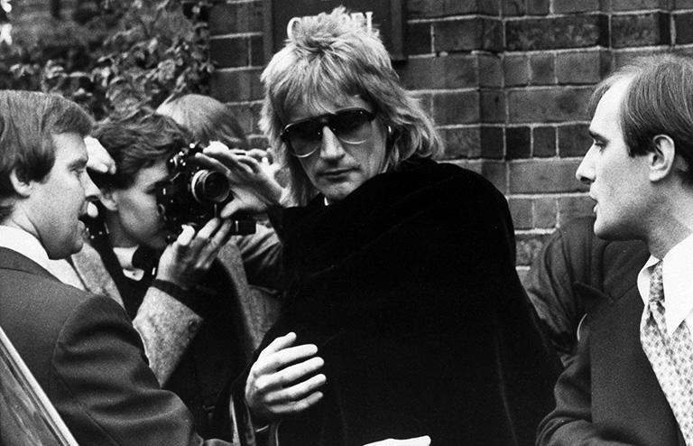 На фото: Род Стюарт, 1973 год