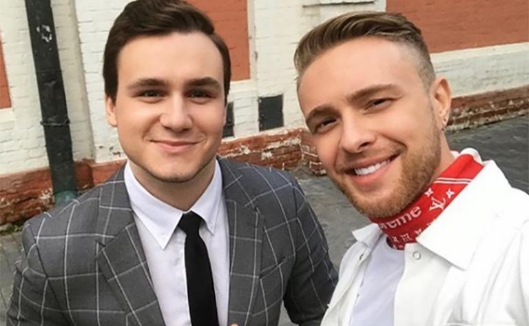 На фото: Егор Крид с Николаем Соболевым