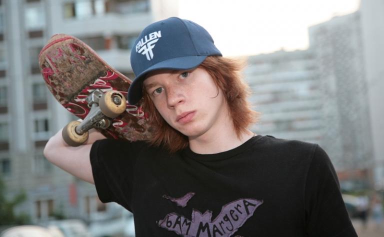 На фото: певец Никита Пресняков в молодости