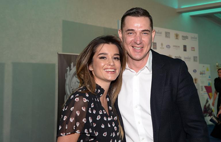 На фото: Ксения Бородина и Курбан Омаров