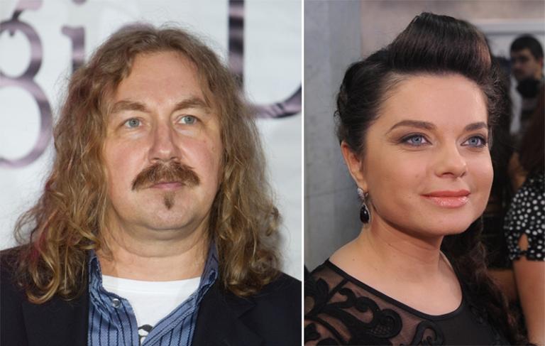 На фото: композитор Игорь Николаев и певица Наташа Королева