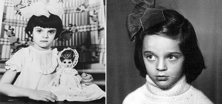На фото: Елена Ваенга в детстве