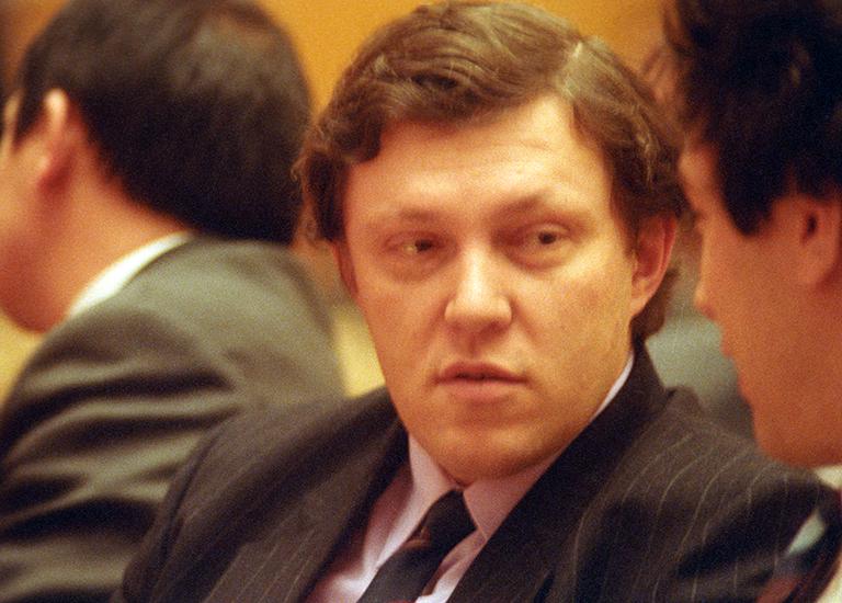На фото: Григорий Явлинский, 1990