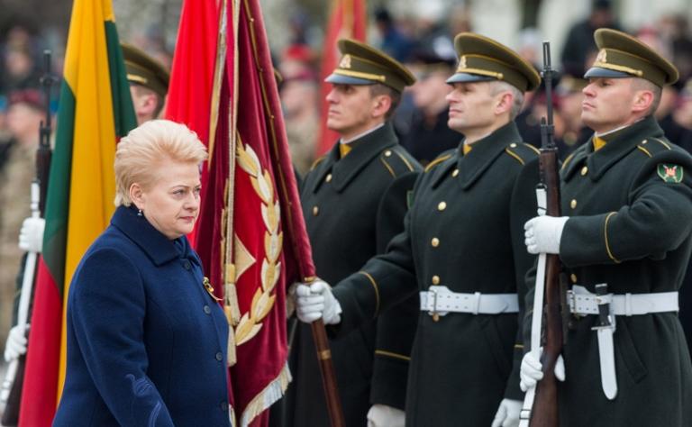 На фото: Даля Грибаускайте