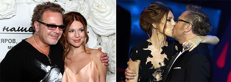 На фото: певцы Владимир Пресняков и Наталья Подольская