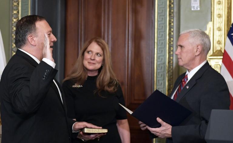 На фото: Майк Помпео утвержден Сенатом США на пост директора ЦРУ